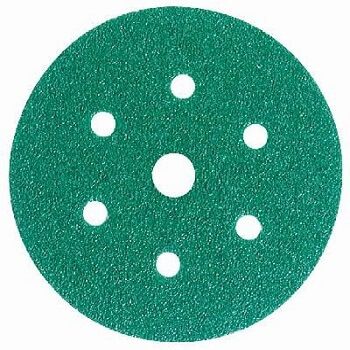 80351 Абразивный круг 3М, зеленый, 7 отверстий, D 150 мм, P60