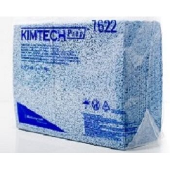 7622 Салфетки Kimberly-Klark протирочные, синие, 38х49см, уп. 35 шт.